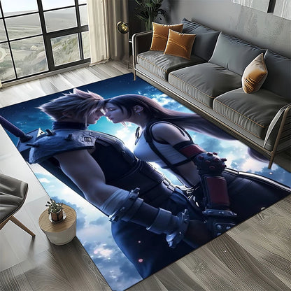 2025 New Style Final Fantasy Games Cloud Tifa Aerith Carpet