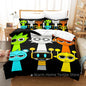 Sprunk Bedding Set Incretion 3D Printed Music Game Duvet Cover