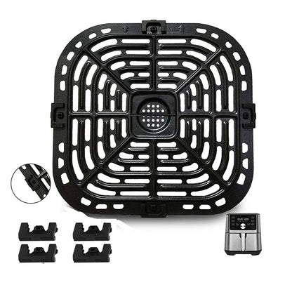 Air Fryer Grill Plate, Upgraded Square Tray Replacement