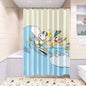 Snoopy Anime Shower Curtain, Bathroom Accessories