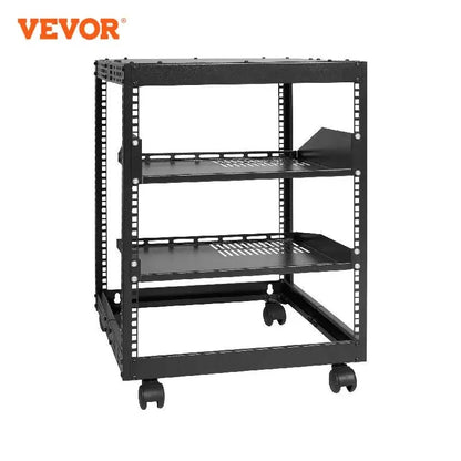 VEVORServer Rack with Adjustable Depth,