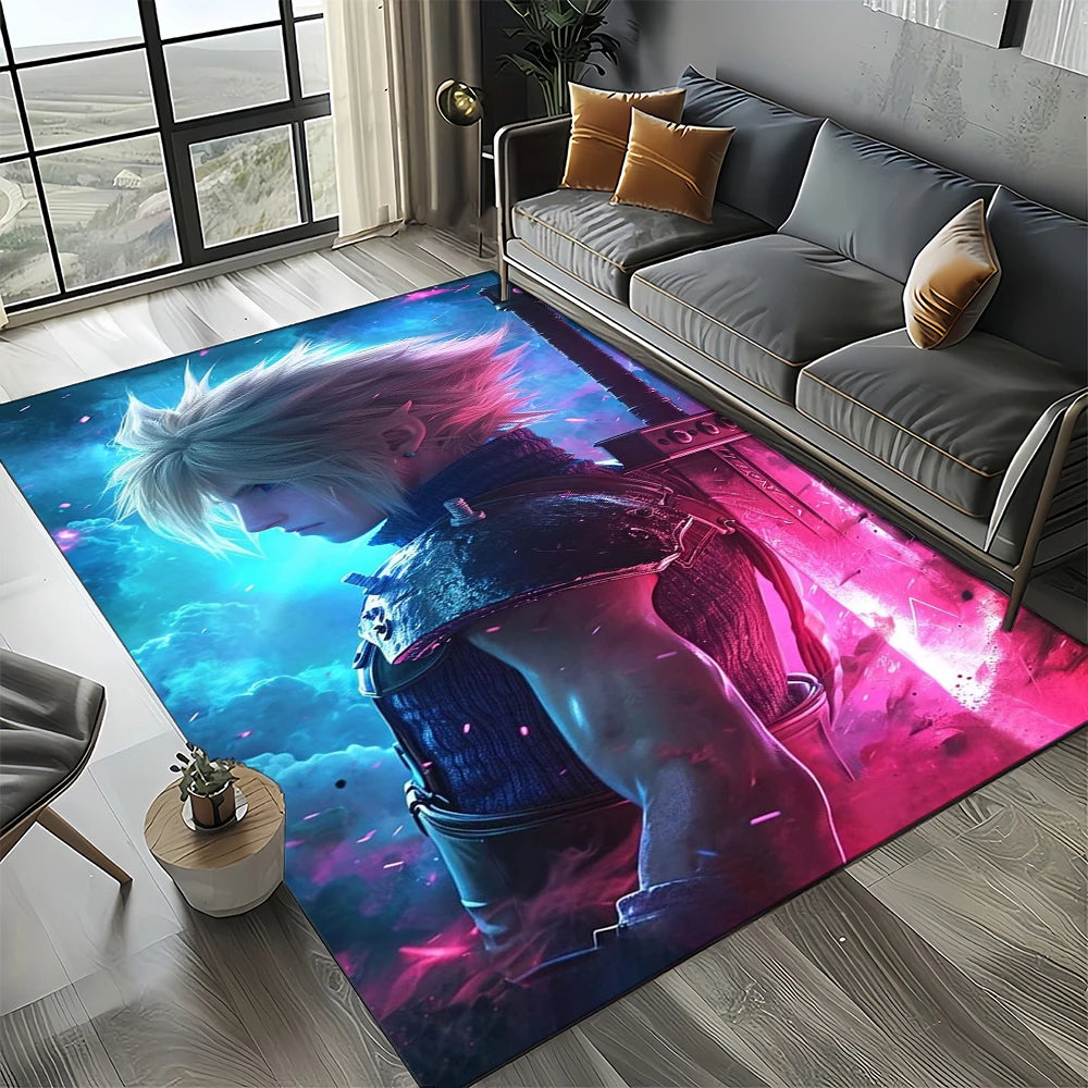 27 Style New Sephiroth Final Fantasy Games Cloud Tifa Aerith Carpet