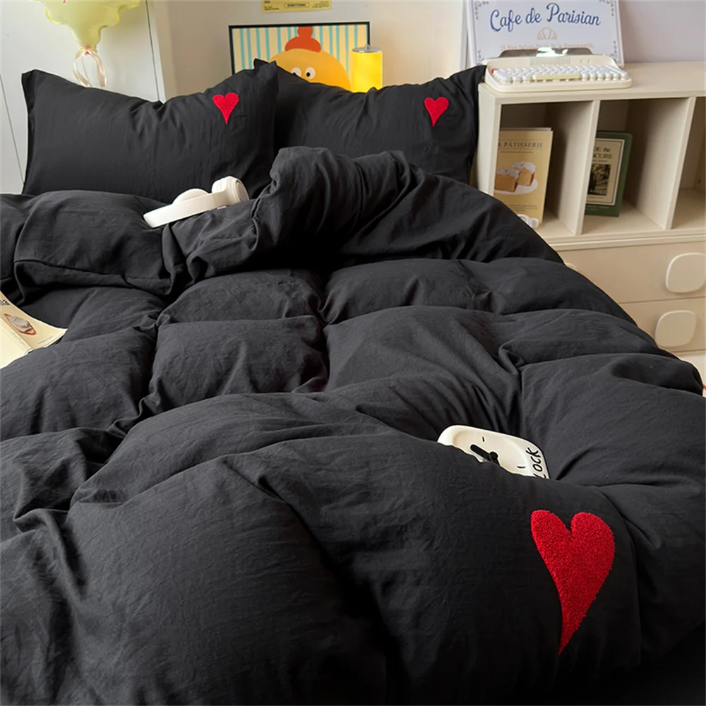 Bedding Set Adults Kids Twin Full Queen Size Soft Bed Flat Sheet Pillowcases