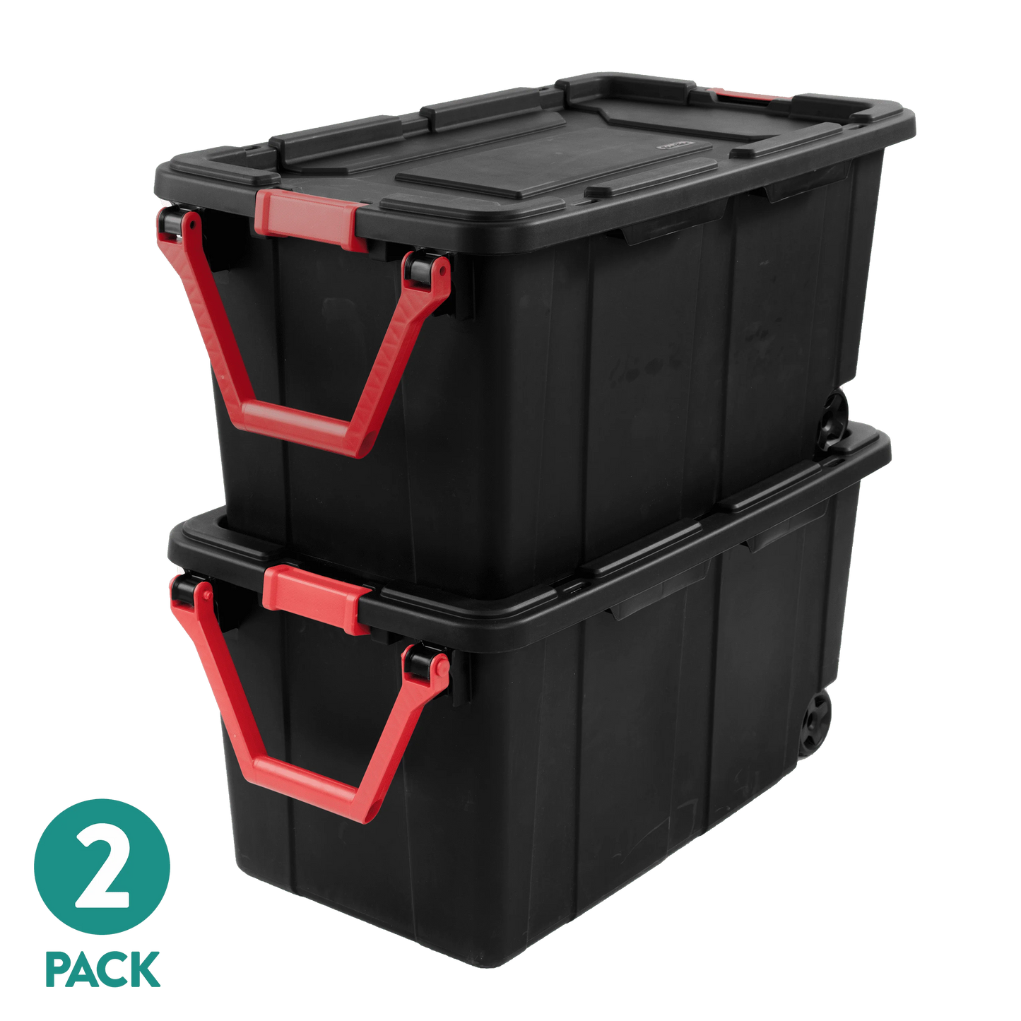 Sterlite Extra Large Storage Bin, 40 Gallon Wheeled Plastic Storage