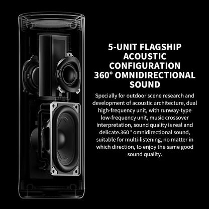 New Xiaomi Bluetooth Speaker Bluetooth 5.3 LHDC 5.0 HyperOS IP67 93dB 40W Battery life Outdoor Portable Sound Speaker