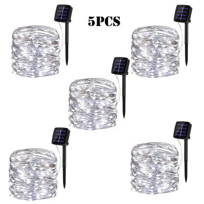 LED Solar Light Outdoor Garden Fairy String Light Led Twinkle