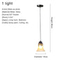 Vintage Chandelier Glass Pendant Lamp Indoor Lighting for Living Room Bedroom Kitchen Lustres Retro Loft Hanging Light Fixture