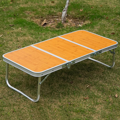 Portable Picnic Table 3 Fold with Aluminum Legs Portable Outdoor Table Foldable Beach Table for Outdoor Cooking BBQ Party Travel
