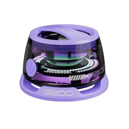G200 Portable Bluetooth Speaker: Bluetooth 5.3 + RGB Ambient Light, long battery life and Magnetic Phone Stand Function