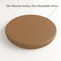 Premium Memory Foam Round Cushion PU Leather