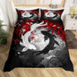 Koi Duvet Cover Sets for Kids Teens Adults Queen Size Quilt Covers