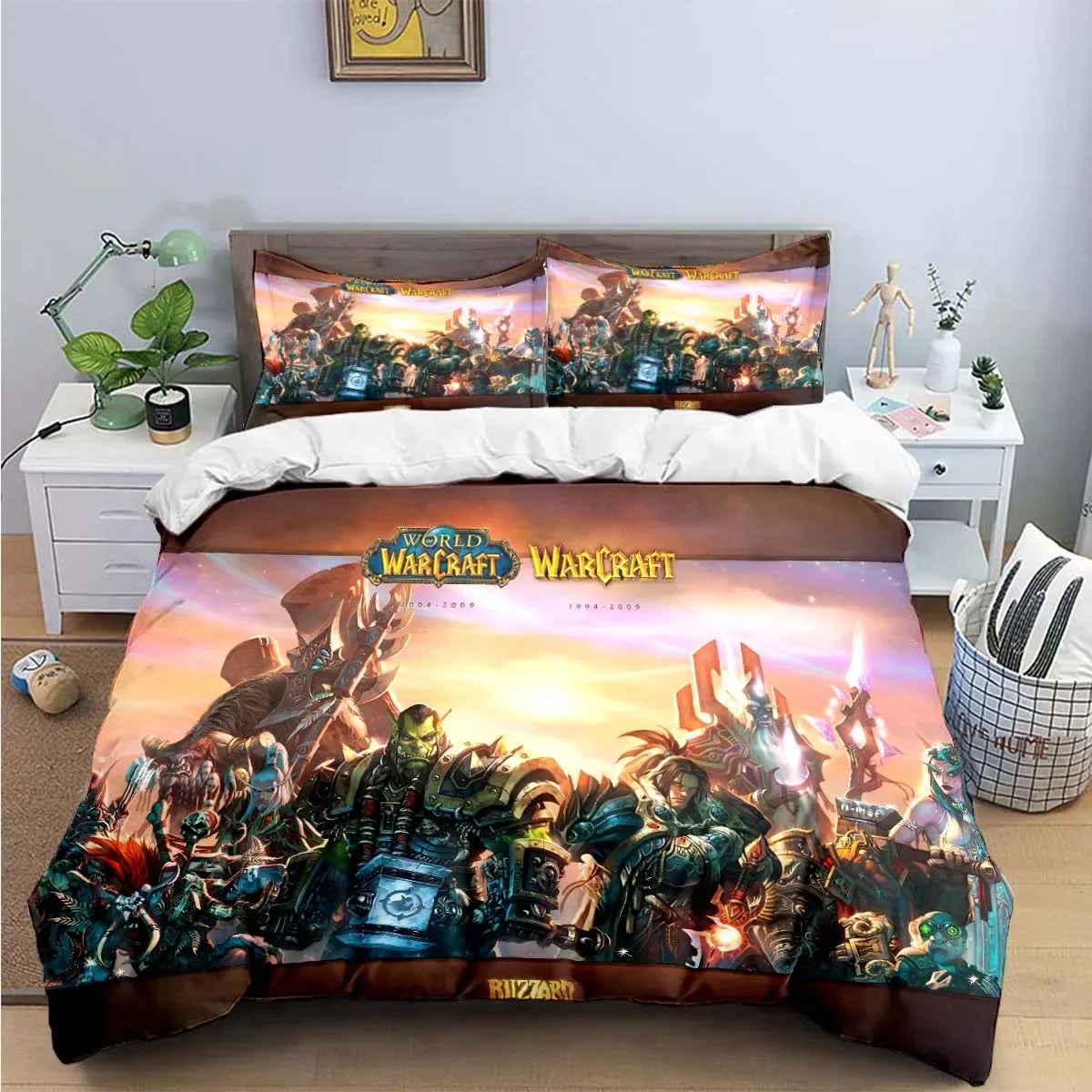 Hot Fashion 3D Game W-Warcraft Print Bedding Sets Bed Supplies
