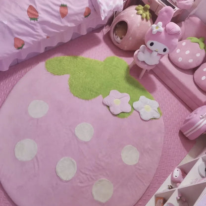 Siberry Pattern Floor Mat Bedroom Baby Cling Mat