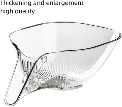 2PCS Multi-functional Drain Basket Colander Kit