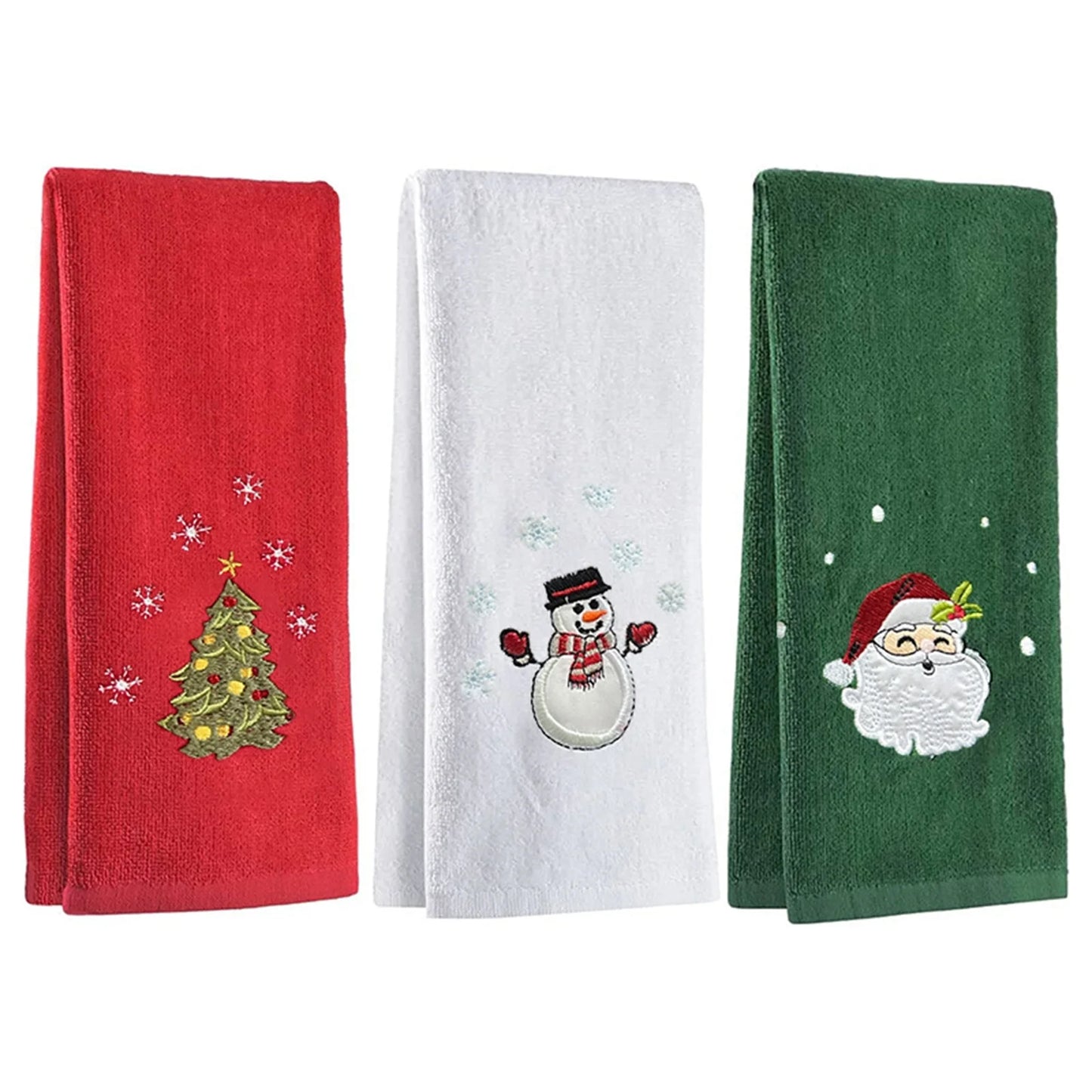 New Year Towel Classic, Christmas Hand Towels Set