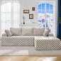 Cloud Modular Sectional Sofa Couch L-Shape Memory Foam