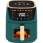 8QT Large Air Fryer W / Compact Design for Family Meals