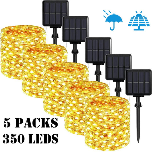 LED Solar Light Outdoor Garden Fairy String Light Led Twinkle