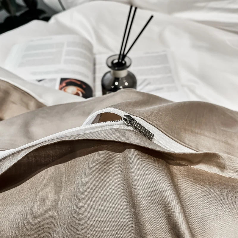 Embroidery Hotel Quality Bedding Set Luxury 800TC Egyptian Cotton