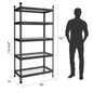 3/4/5-Tier Metal Storage Rack