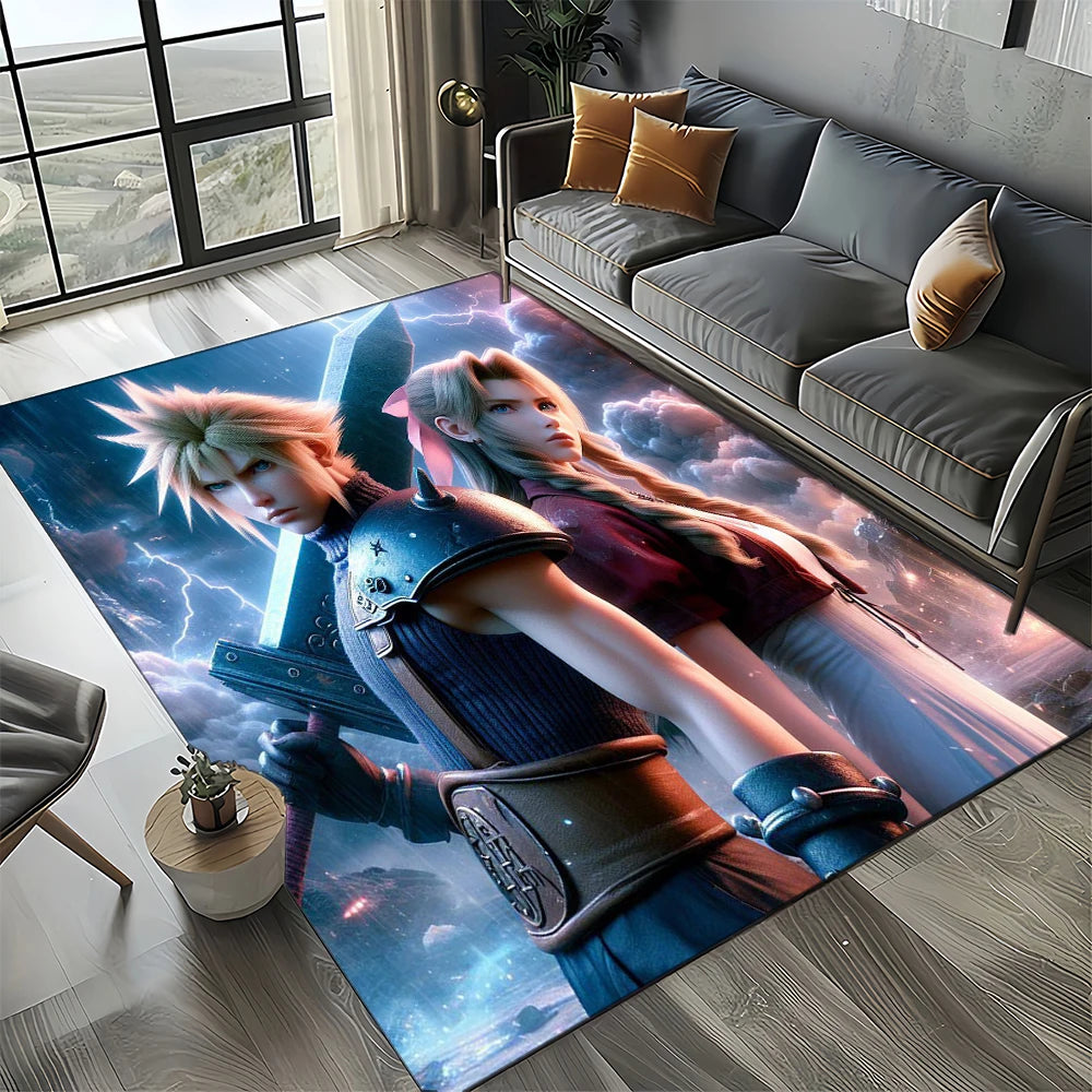 2025 New Style Final Fantasy Games Cloud Tifa Aerith Carpet