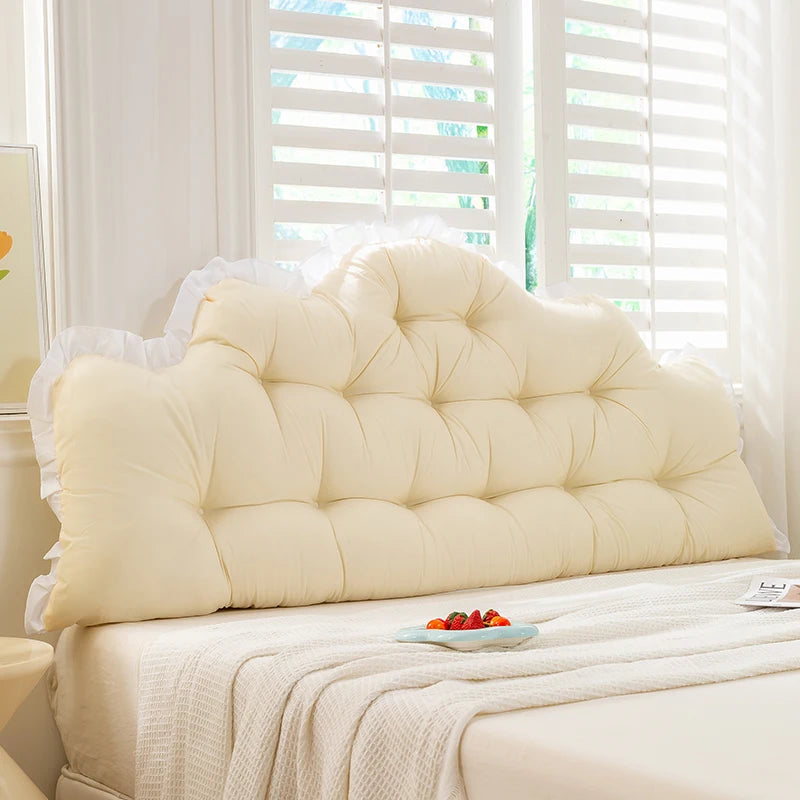Lace Headboard Soft Cushion Nordic Style Pillow