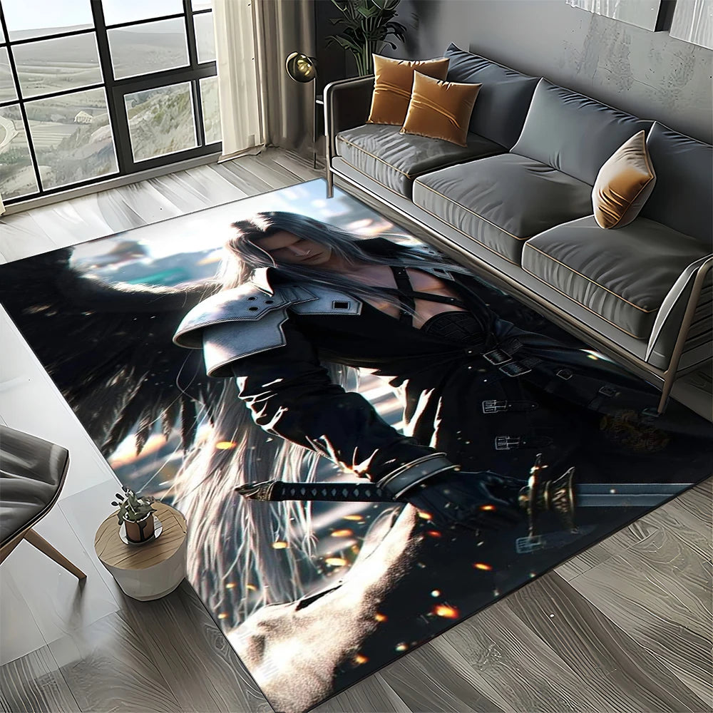 27 Style New Sephiroth Final Fantasy Games Cloud Tifa Aerith Carpet