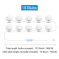 Makeup Mirror LED Light Bulbs Vanity Lights USB 12V Bathroom Dressing Table Lighting Dimmable LED Vanity Light For Mirror Light