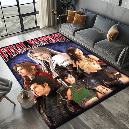 2025 New Style Final Fantasy Games Cloud Tifa Aerith Carpet