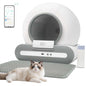 DOEL 65L Self-Cleaning Cat Litter Box App Control,
