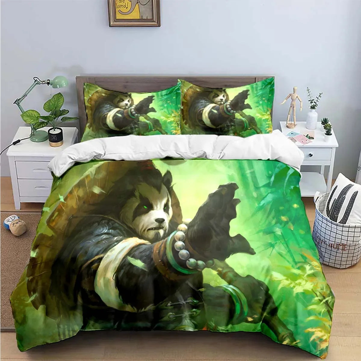 Hot Fashion 3D Game W-Warcraft Print Bedding Sets Bed Supplies