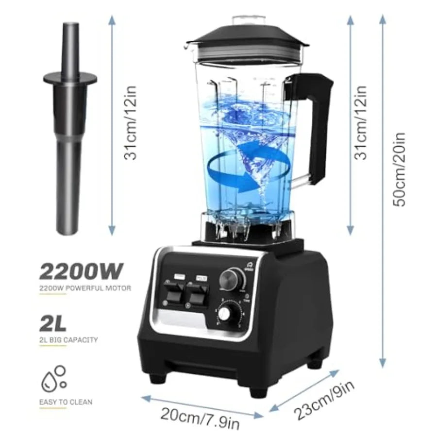 Professional Blenders High Power Home and Commercial Countertop Blender