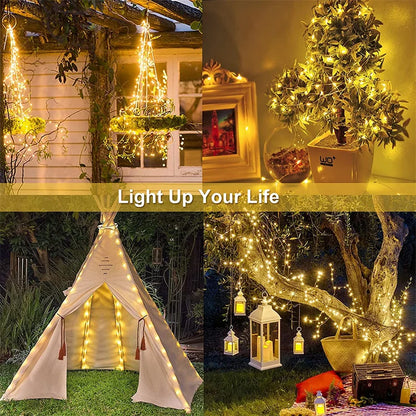 LED Solar Light Outdoor Garden Fairy String Light Led Twinkle