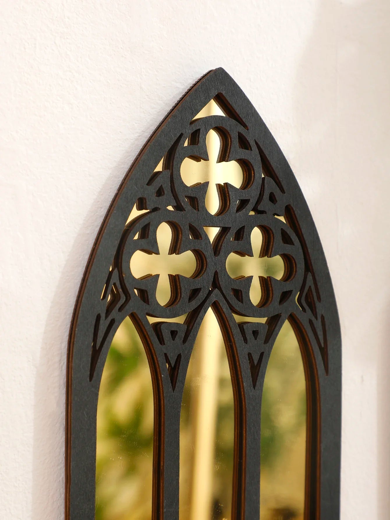 3 Pcs Wall Home Decorative Gothic Mirrors