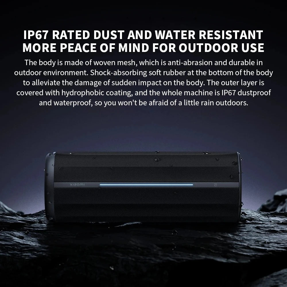 New Xiaomi Bluetooth Speaker Bluetooth 5.3 LHDC 5.0 HyperOS IP67 93dB 40W Battery life Outdoor Portable Sound Speaker