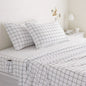 Soft Microfiber 4Piece Bed Sheet Set W / Elastic Side Pockets for Full Size Beds