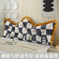 Princess Style Fabric Bedroom Cushion Skin Friendly Crystal Velvet