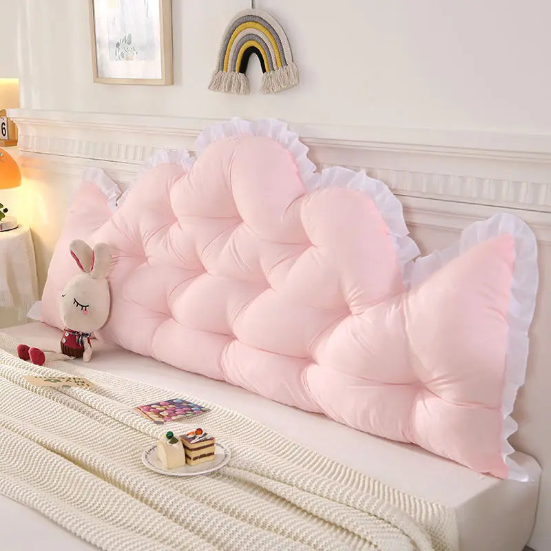 Lace Headboard Soft Cushion Nordic Style Pillow