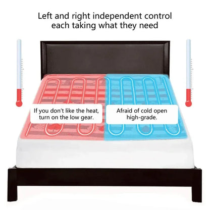 220V Coral Fleece Throw Heated Electric Sheet Heating Blanket Mattress