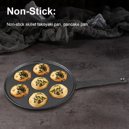 7 Holes Octopus Ball Maker Non-Stick Baking Pan