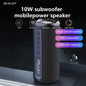 Portable 10W Wireless Speaker with Dual Pairing 1800mAh Battery 24 Hours Playtime Loud Stereo Booming Bass