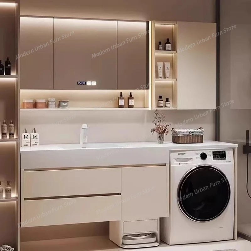 Toilet Makeup Bathroom Cabinet White Drawers Dressers Accessories