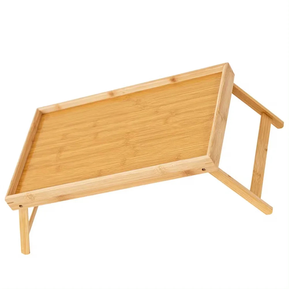 Wooden Foldable Table Adjustable Stand Portable Camping Picnic Desk Drawing Table