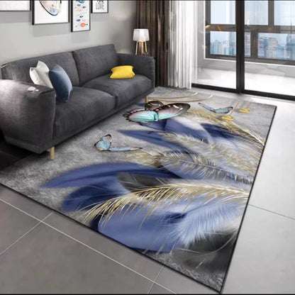 Nordic Minimalist Style Carpets for Living Room Teenager Room
