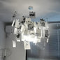 DIY Ingo Maurer Zettel Paper Ceiling Chandeliers for Living Room Kitchen Pendant Lights Hanging Lamp Shop Cafe Bar Decoration