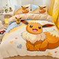 Pokémon Series Eevee Dragon 100% Cotton 4-piece set