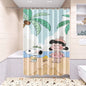 Snoopy Anime Shower Curtain, Bathroom Accessories