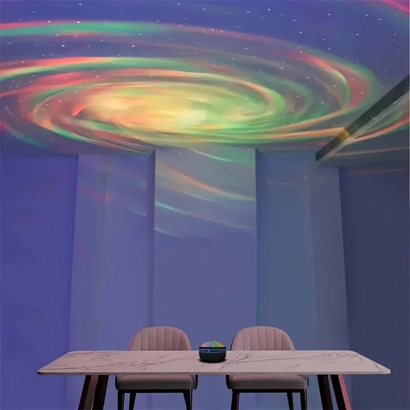 LED Galaxy Projection Light, 2-in-1 Northern Light Projector