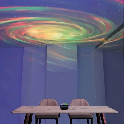 LED Galaxy Projection Light, 2-in-1 Northern Light Projector