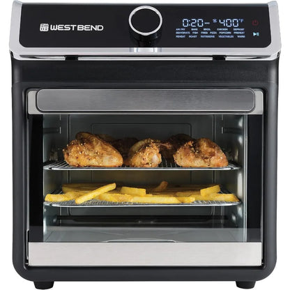15-Quart Air Fryer Oven with Digital Controls and Easy-View Door
